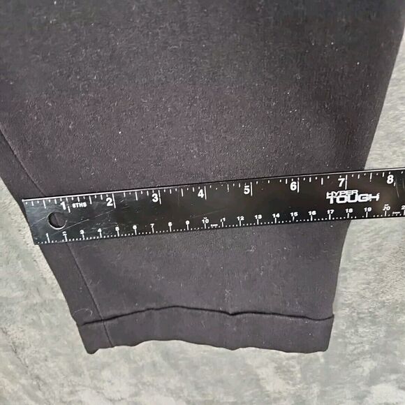 Ellen Tracy  Pants Womens Size 10 Black cuffed inseam 27in - Picture 4 of 10